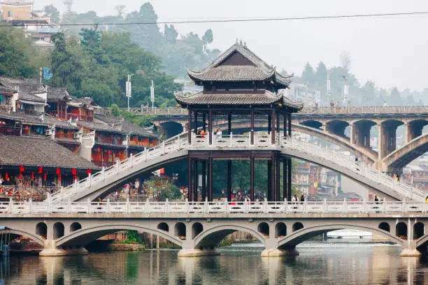 Fenghuang Ancient City Hunan, City program tour zhangjiajie