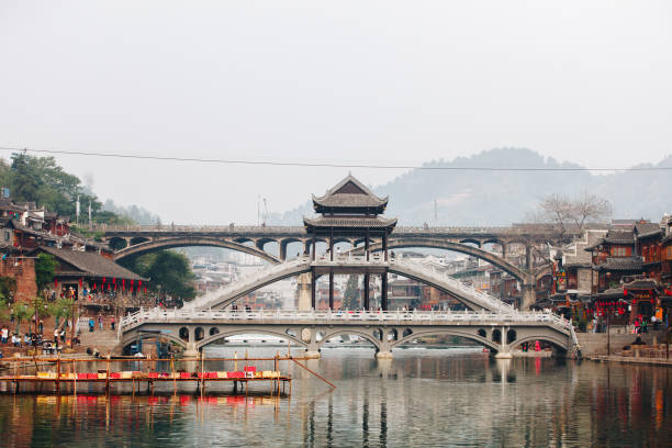 Fenghuang Ancient City Hunan, City program tour zhangjiajie