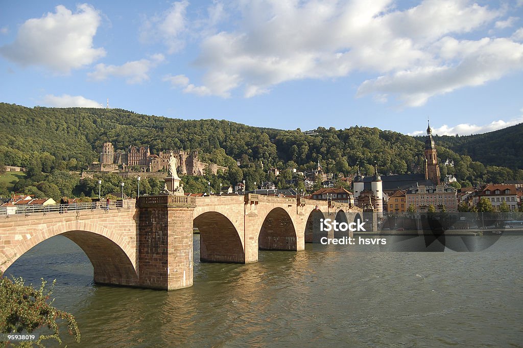 Heidelberg na Alemanha - Foto de stock de Alemanha royalty-free