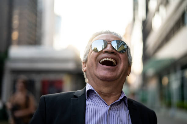 istock Mature Business Man Laughing 959380924