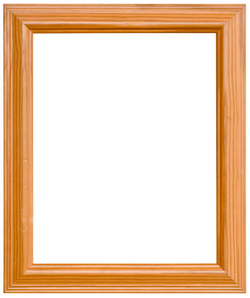 istock Simple Pine Wooden Picture Frame Cutout 959382894
