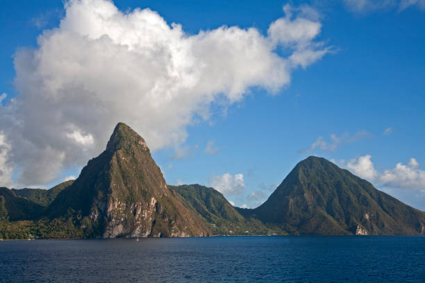 istock Caribbean mountains and ocean 959390408
