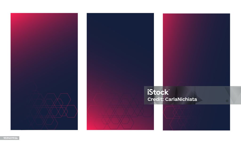 Gradient Gui Background Gradient Tech Ui Background Vector Modern Trend Colors With Subtle ...