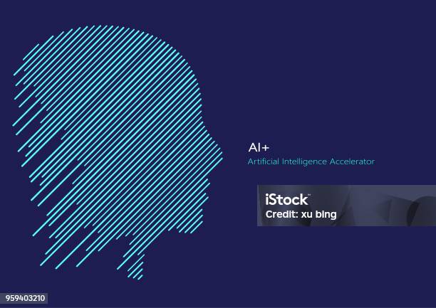 Artificial Intelligence And Big Data Internet Of Things Concept Stock Illustration - Download Image Now