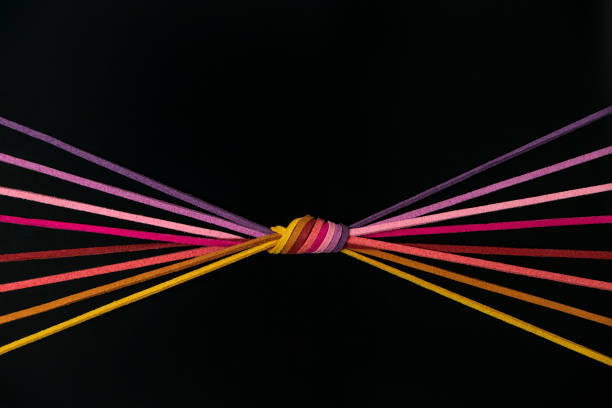 istock eight color suede leater cord knotted 959407392