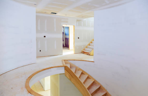 istock Construction building new home interior drywall of gypsum wall with joints 959410896