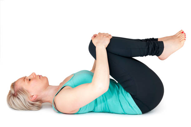 istock Yoga exercise to figure legs 959415934
