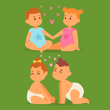 Couple in love vector characters togetherness happy smiling people romantic woman amorousness together adult relationship. Female lifestyle beautiful happiness couple in love characters.