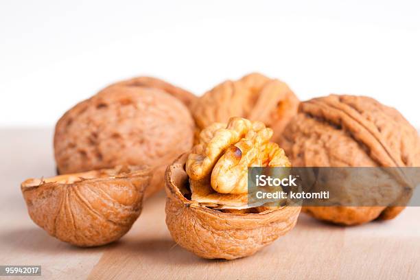 Walnuts Stock Photo - Download Image Now - Brown, Color Image, Cut Out