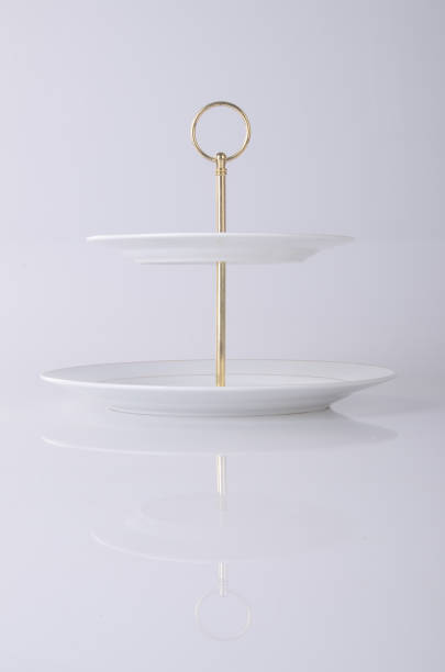 istock tray or two tier serving tray on a background 959423490
