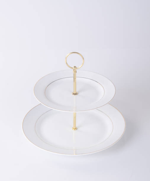 istock tray or two tier serving tray on a background 959423502