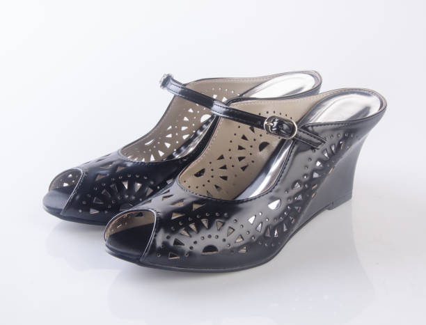 istock girl shoes on a background 959424050