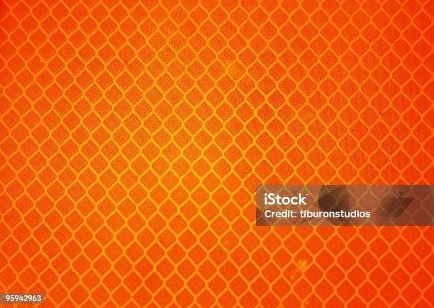 Naranja Brillante Señal De Tráfico Macro Foto de stock y más banco de imágenes de Abstracto - Abstracto, Alerta, Color - Tipo de imagen