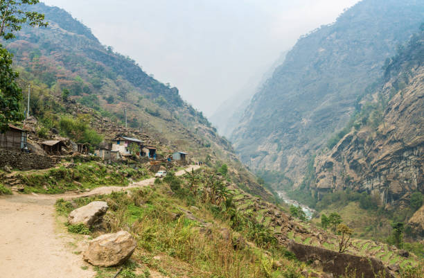istock Tourists on a mountain road in the Himalayas. 959434736