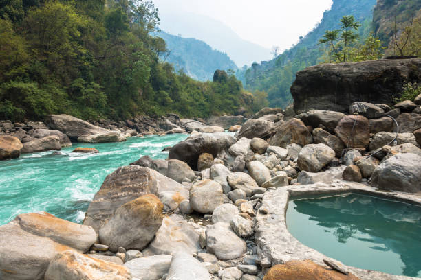 istock Hot spring in the Himalayas. 959434990