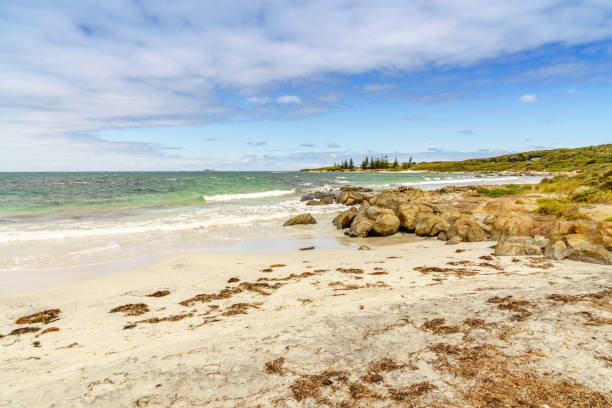 istock Deserted beach on Western Australia coastline 959435016