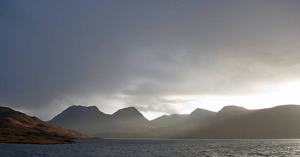 istock evening scenery at Loch Bad a Gail 95943518