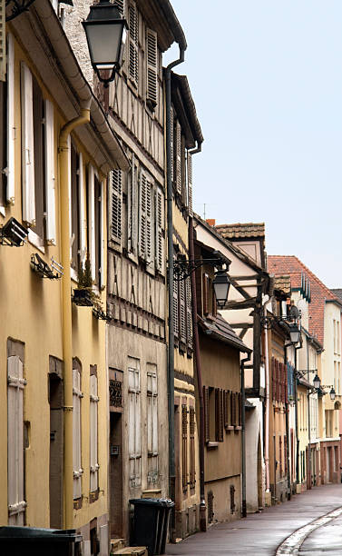 istock street scenery in Colmar 95943654