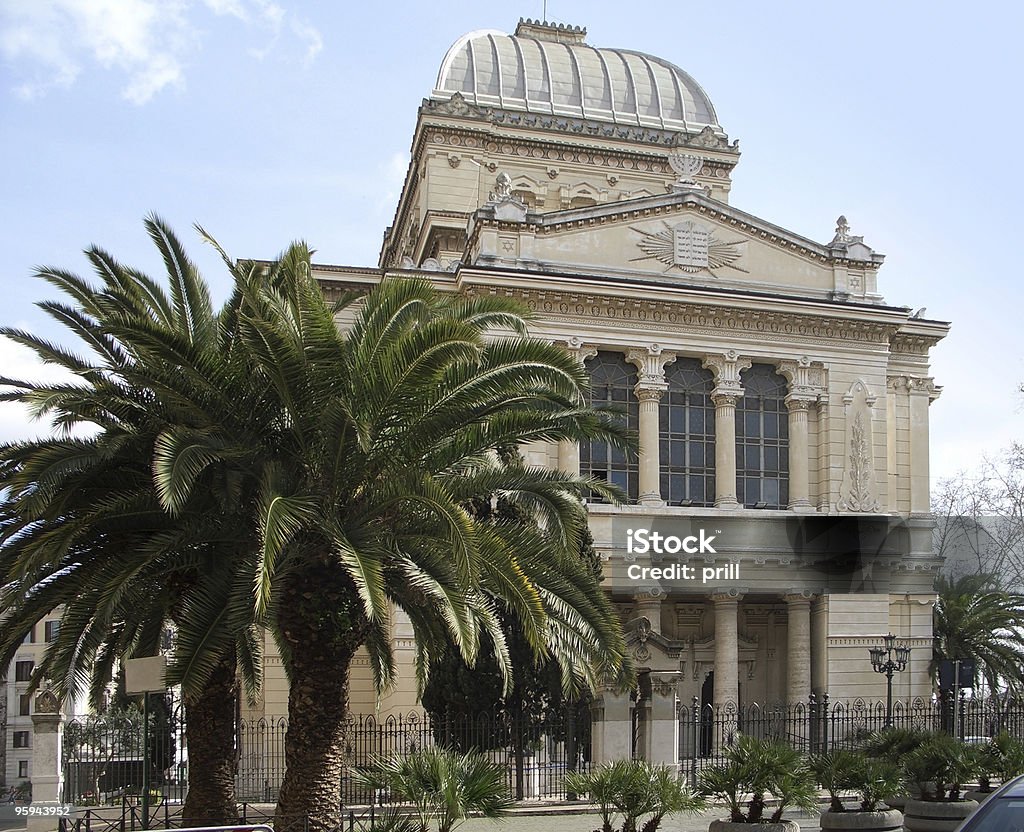 Sinagoga al Tramonto - Royalty-free Roma - Itália Foto de stock