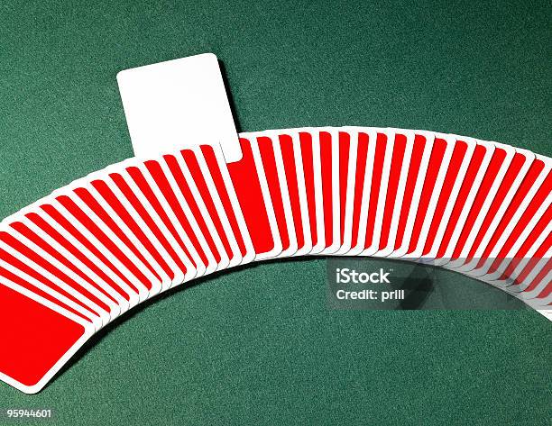 Gespreizter Spielkarten Stockfoto und mehr Bilder von Kartenspiel - Kartenspiel, Aufgefächert, In einer Reihe