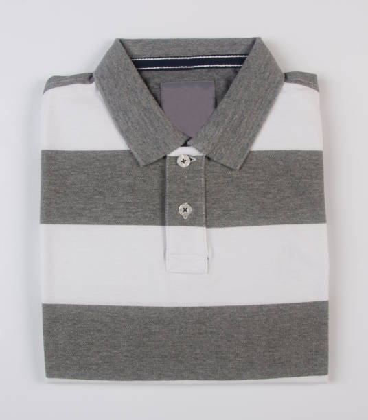 istock shirt for men's folded on a background 959446840