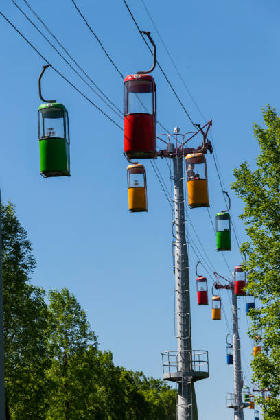 istock Ropeway in Kharkov city, Ukraine 959451326