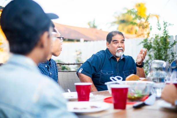istock Outdoor Dinner on Beautiful Summer Evening 959452196
