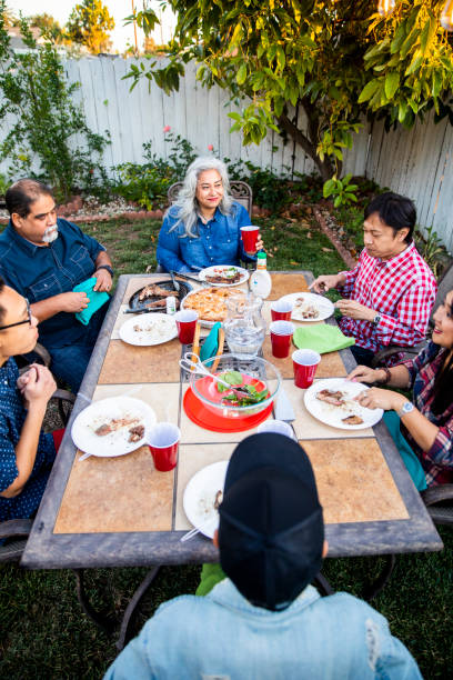 istock Outdoor Dinner on Beautiful Summer Evening 959452198