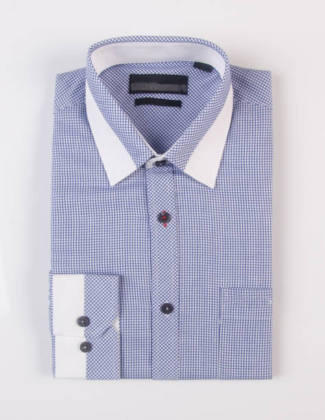 istock shirt for men's folded on a background 959452834