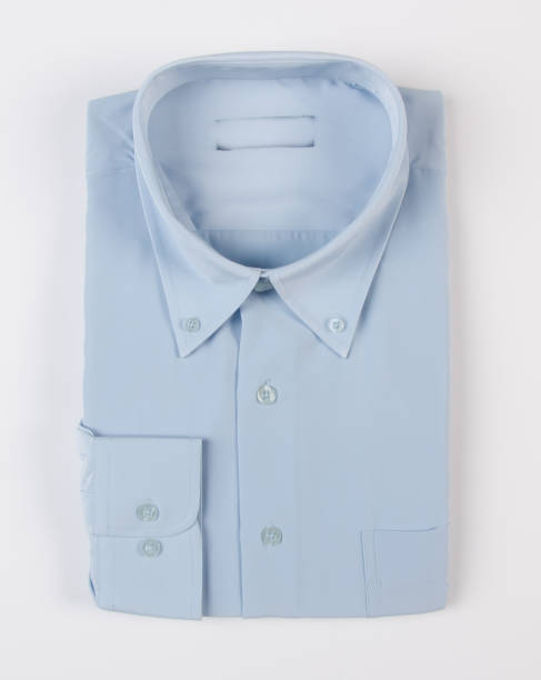 istock shirt for men's folded on a background 959452838