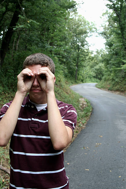 istock young teen in the woods 95946299