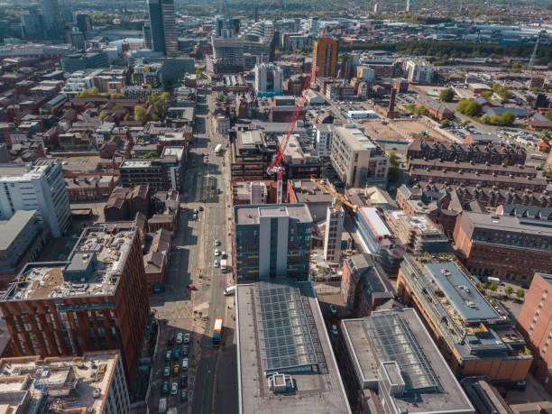istock Aerial Drone Construction Work City Centre Building Apartments Crane High Rise 959469846