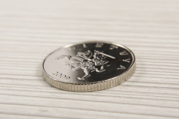 istock One Litas historical Lithuanian coin 959473394