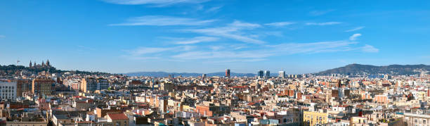 istock Panorama of Barcelona, Spain 959478604