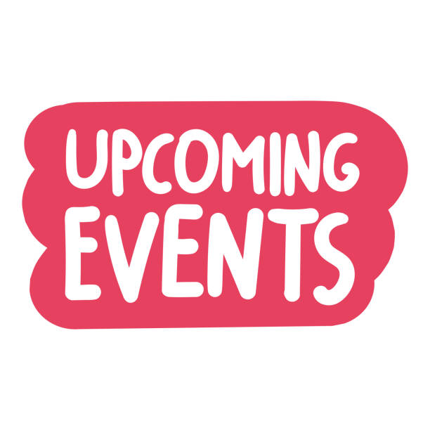 Upcoming Events Lettering 90+ Upcoming Drawings Stock Illustrations, Royalty-Free Vector Graphics ...