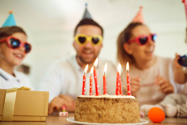 istock Birthday cake birthday with candles 959483260