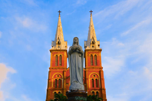 Notre-Dame Cathedral landmark in Ho Chi Minh City, Vietnam.