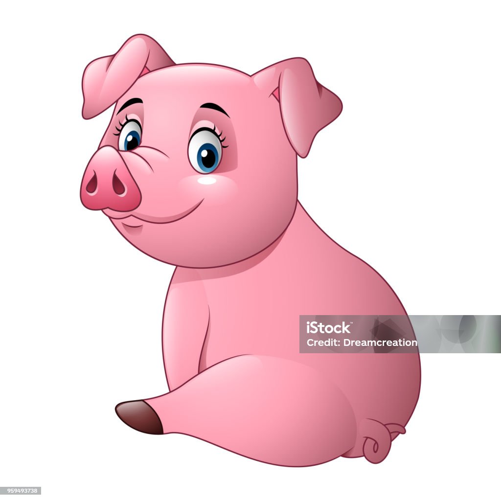 Ilustración de Dibujos Animados Adorable Bebé Cerdo y más Vectores Libres de Derechos de Agricultura - Agricultura, Alegre, Animal - iStock Ilustración de Dibujos Animados Adorable Bebé Cerdo y más Vectores Libres de Derechos de Agricultura - Agricultura, Alegre, Animal - iStock