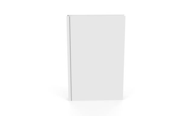 istock Hardcover book mock-up on isolated white background, 3d illustration 959504710