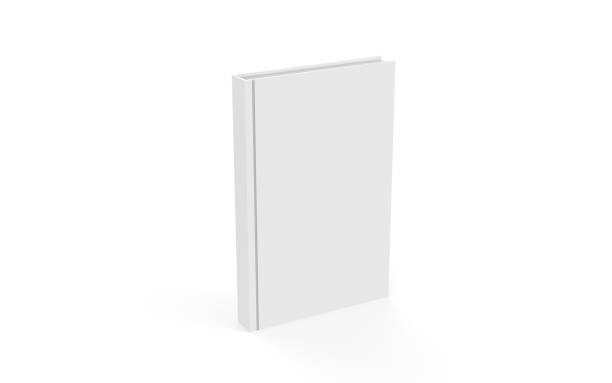 istock Hardcover book mock-up on isolated white background, 3d illustration 959504778