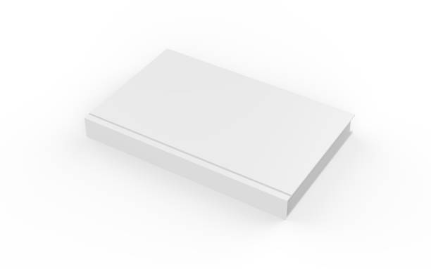 istock Hardcover book mock-up on isolated white background, 3d illustration 959504950