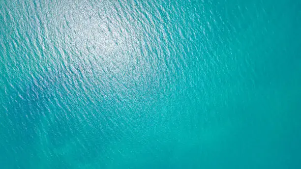 Photo of Blue sea for background