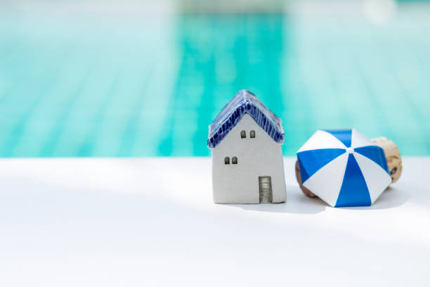 istock Summer beach house for summer holiday concept 959513218