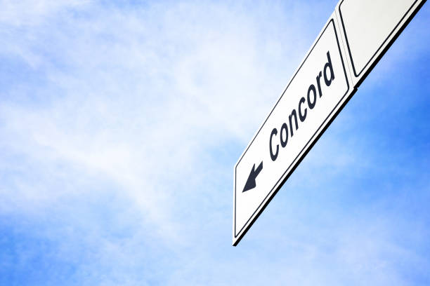istock Signboard pointing towards Concord 959523420