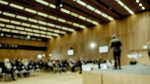 istock Business people in seminar at auditorium 959533556