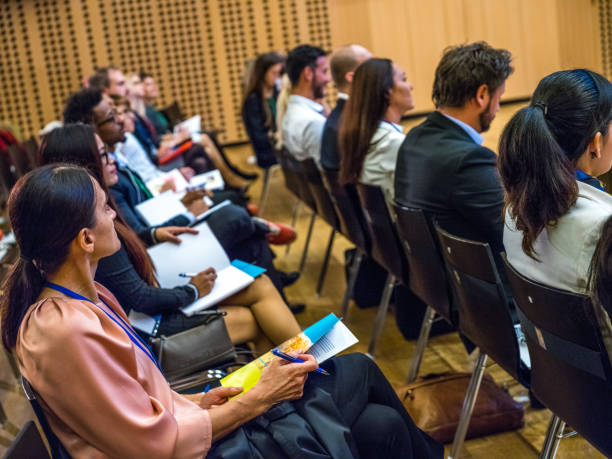 istock Business people in seminar at auditorium 959533582