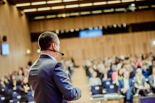 istock Business people in seminar at auditorium 959533590