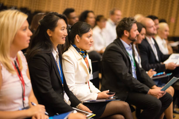 istock Business people in seminar at auditorium 959533616