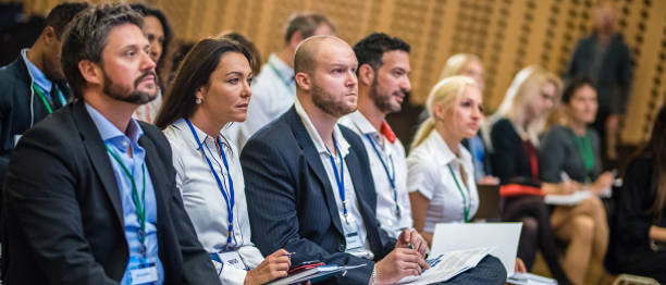 istock Business people in seminar at auditorium 959533620