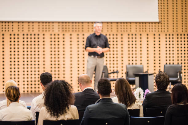 istock Business people in seminar at auditorium 959533624